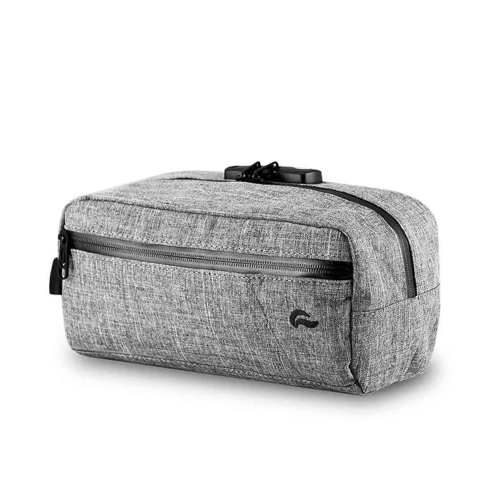 Dope Kit - Oxford Odor-Concealing Carry Case with Combo Lock & Wrist Strap for Strongly Scented Items