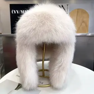 Autumn And Winter Warm And Thickened Ear Protection Hat To Prevent Cold And Windproof Ski Plush Toe Cap