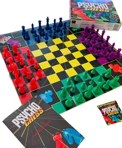 PSYCHO Chess, Like classic chess but crazier, 2-4 players go at it in a wild may-lay.