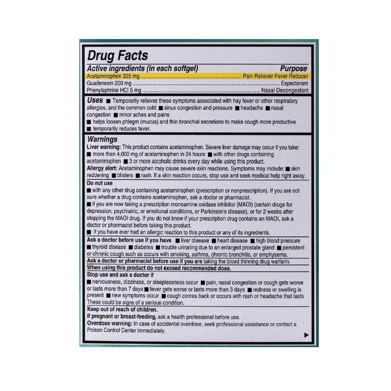 AXIV PACK: SINUS SEVERE 24 (1 BOX) + NIGHTIME 24 (1 BOX) Healthcare Vitamin Supplement