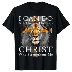 Cotton I'm Just Out Here Trusting God Christian Religious T-Shirt Golf Gift T-Shirt For Men and Women Summer