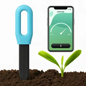 Smart Zigbee Soil Moisture Sensor with TUYA Hub Support Zigbee2mqtt Home Assistant Real Time Detection Historical Record for Indoor Outdoor Plants