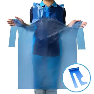 Blue Disposable Aprons – 27 x 46 in | 1000 Count | Strong, Waterproof & Convenient for Work & Food Service