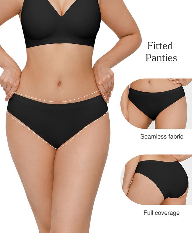 Popilush Seamless High-Stretch Bikini Swimsuit