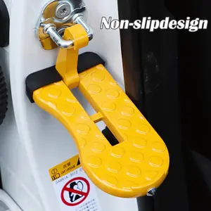 1 Count SUV Roof Step Assist, door latch mounting design for roof rack access and cargo loading,tool-free installation for SUVs and trucks