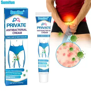 Sumifun Men's Private Anti-Itch Cream Natural Formula Topical Gentle Soothing Relieves Odor Itching Ointment Skin Repair External Healing Therapy