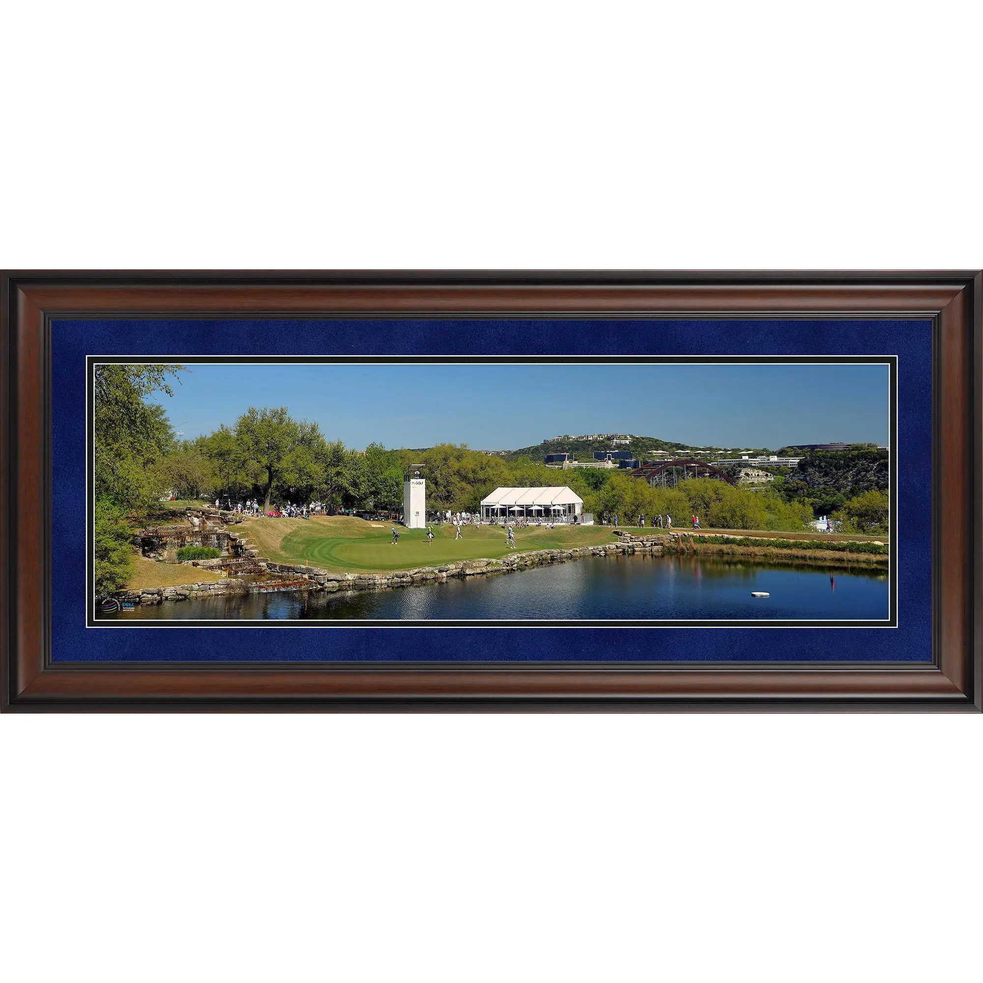 WGC Dell Technology Match Play Framed 10" x 30" PGA Tour Panoramic Photograph - Fanatics Authentic Certified