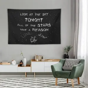 Lil Tapestries Love Rapper Tapestry Wall Hanging Room Art Home Decoration Gift Bedroom Decor Living Room Door Curtain Balcony. Multiple sizes are available for selection.