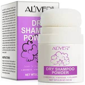 Oil-Absorbing Hair Powder, Volumizing & Styling, for Oily Hair Types, Portable Design, Easy Application, Long-Lasting Hold