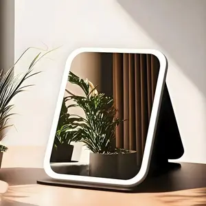 Rechargeable Lightweight Makeup Mirror, Adjustable Light Makeup Mirror
