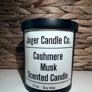 Cashmere Musk Scented Candle