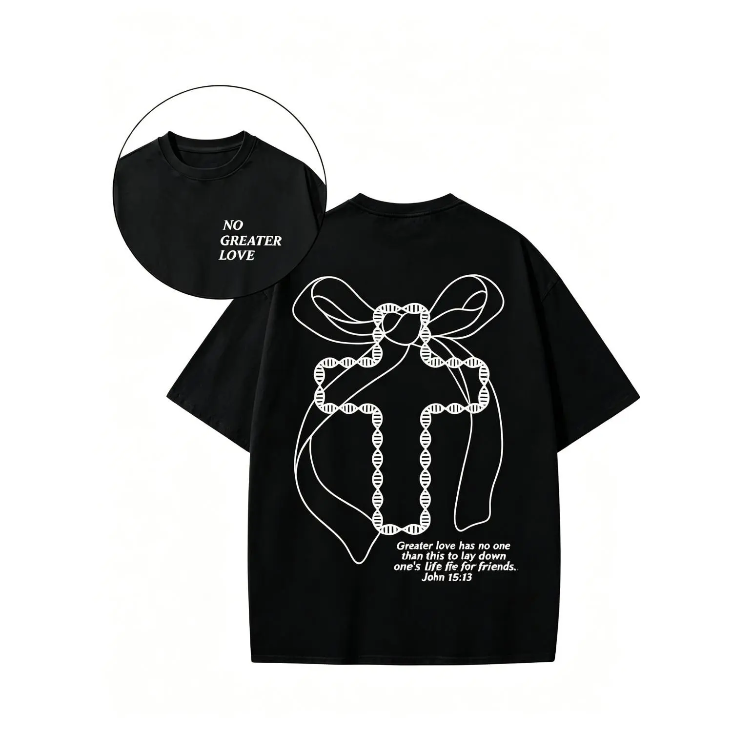Summer t Shirts Cross, Letter Print, Jesus, Religious Beliefs, God, 230G Wax Printed Double-Sided Printed Short Sleeved T-Shirt, Retro Washed, 100% Cotton, Comfortable And Loose Short Sleeved T-Shirt, Selected Summer Clothing Streetwear Man Tshirt