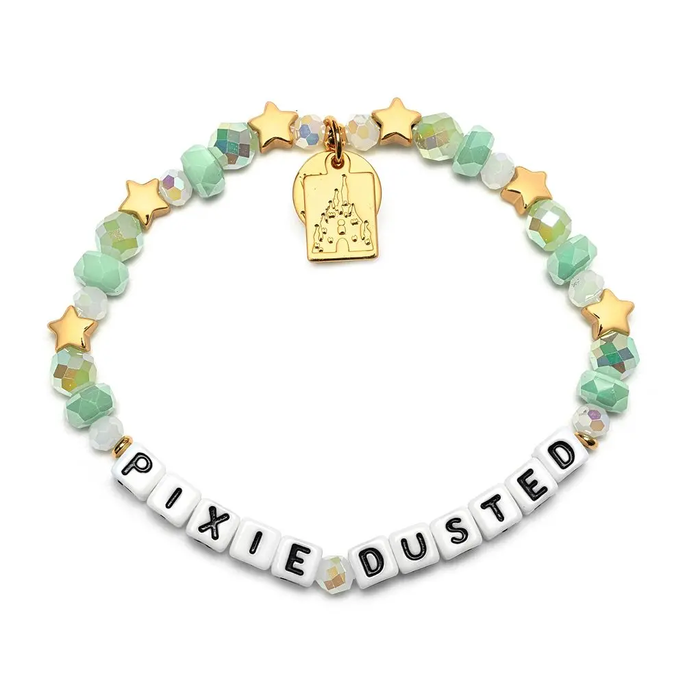 Disney Store Tinker Bell ''Pixie Dusted'' Bracelet by Little Words Project – Peter Pan Disney Store Tinker Bell ''Pixie Dusted'' Bracelet by Little Words Project – Peter Pan