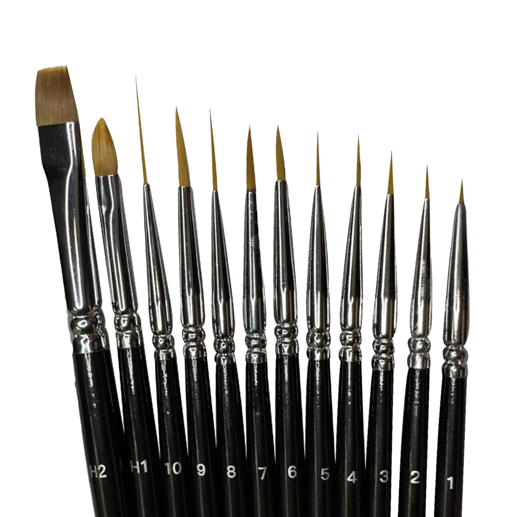 Eyeliner Brush | Graphic Liner and Detail Work Brush | Face and Body Art Brush | Thin Liner Brush for Liquid Eyeliner | Vegan Synthetic Bristles | Makeup Artist Tool