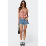 Fern Mid Rise Denim Shorts