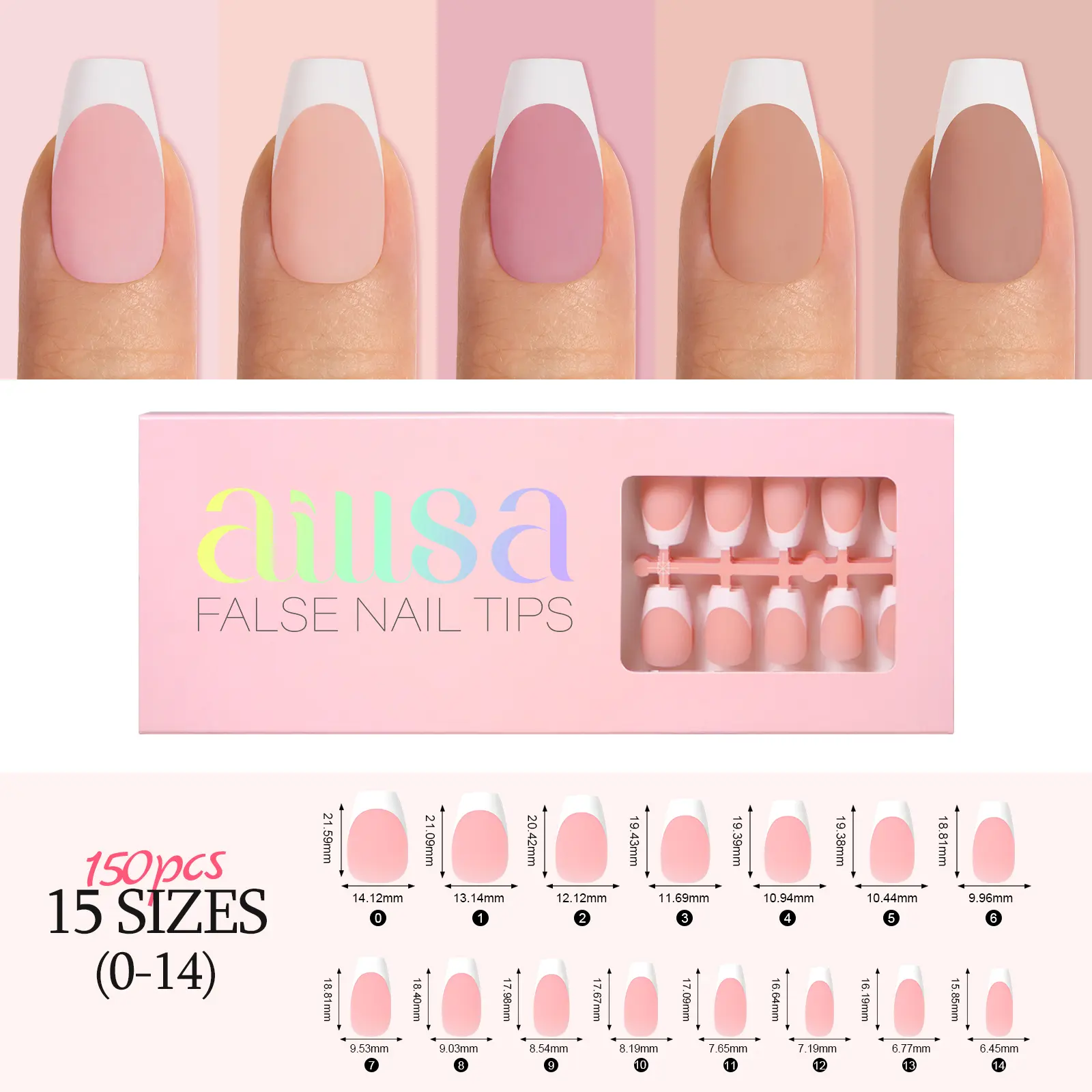 Coffin Nail Tips Only (Not the Full Kit)