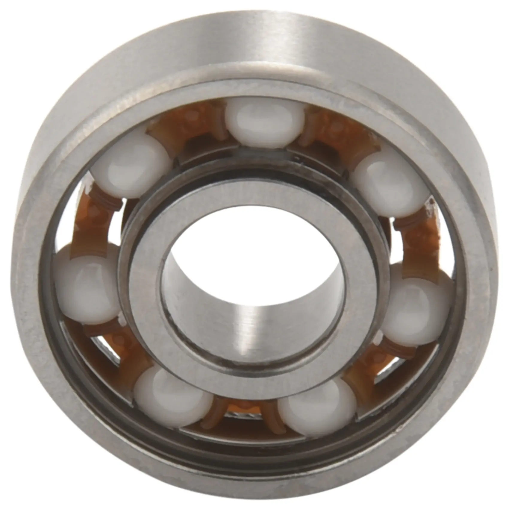 4Pcs 608 Ceramic Ball Bearings, High Precision Stainless Steel Scooter Bearings with Corrosion Resistance, 8.0mm Bore Diameter & Long Rotation Time