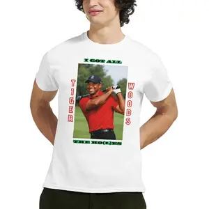 Tiger Woods T-Shirt I got all the HO(L)ES