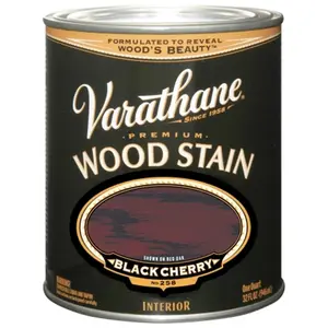 Rustoleum 241411H Quart Black Cherry Varathane Premium Wood Stain