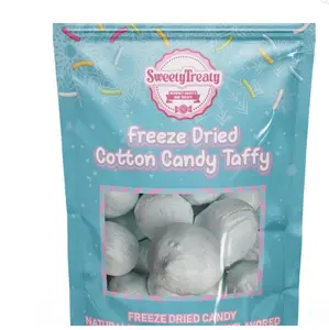 Freeze dried cotton candy taffy Snack Bonbon viral freeze  dried freeze dried candy