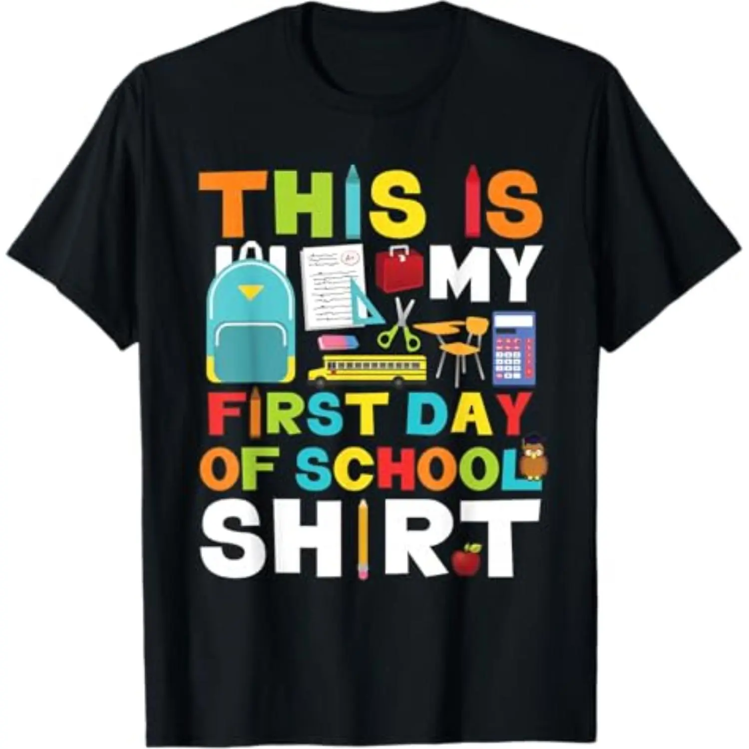 First Day of School Shirt Boys Girls Back to School T-Shirt