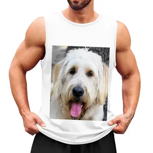 Custom Tank Top Customize Tank Tops Personalized Sleeveless Shirts Desing Your Own Shirt Custom Undershirt for Men Women Black Small