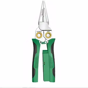 8 in 1 Wire Stripper with  Tester, Electric Pliers, Multi-function Electric Wire Stripping Tool for  and Pulling Pliers,Multi-Function Electrician Tool for , (1).