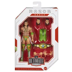 Razor Ramon (Green) - WWE Best of Ultimate Edition 6 Mattel WWE Toy Wrestling Action Figure