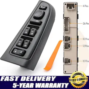 Front Driver Door Window Control Switch For GMC Sierra 2003-2007 15883323