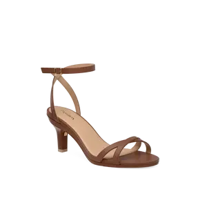 The Brynn - Walnut Leather 3" Stiletto