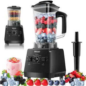 [LIVE]Prasky Professional 68oz & 75oz Blender, BPA Free 2 Containers Countertop Blenders Ice Crushing, Juice Smoothies,Grinder Combo 25000RPM Powerful crusher machine/SmoothieLover/SmartHome/SMARTLIVING