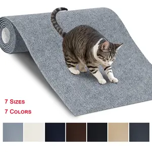 Cat Scratcher Mat in 7 Sizes & Colors – Trimmable Cat Carpet, DIY Scratching Pad for Corner, Wall, Sofa & Furniture Protection Kitty