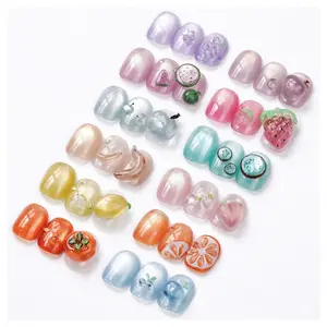 Gelikeec Pro Salon Premium Luminous Crushed Diamond Cat Eye Gel Set ,12 Premium Colors  HEMA &TPO-Free Salon Grade