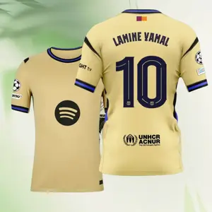 25-26 Away Retro Short Sleeve Soccer Football Jersey