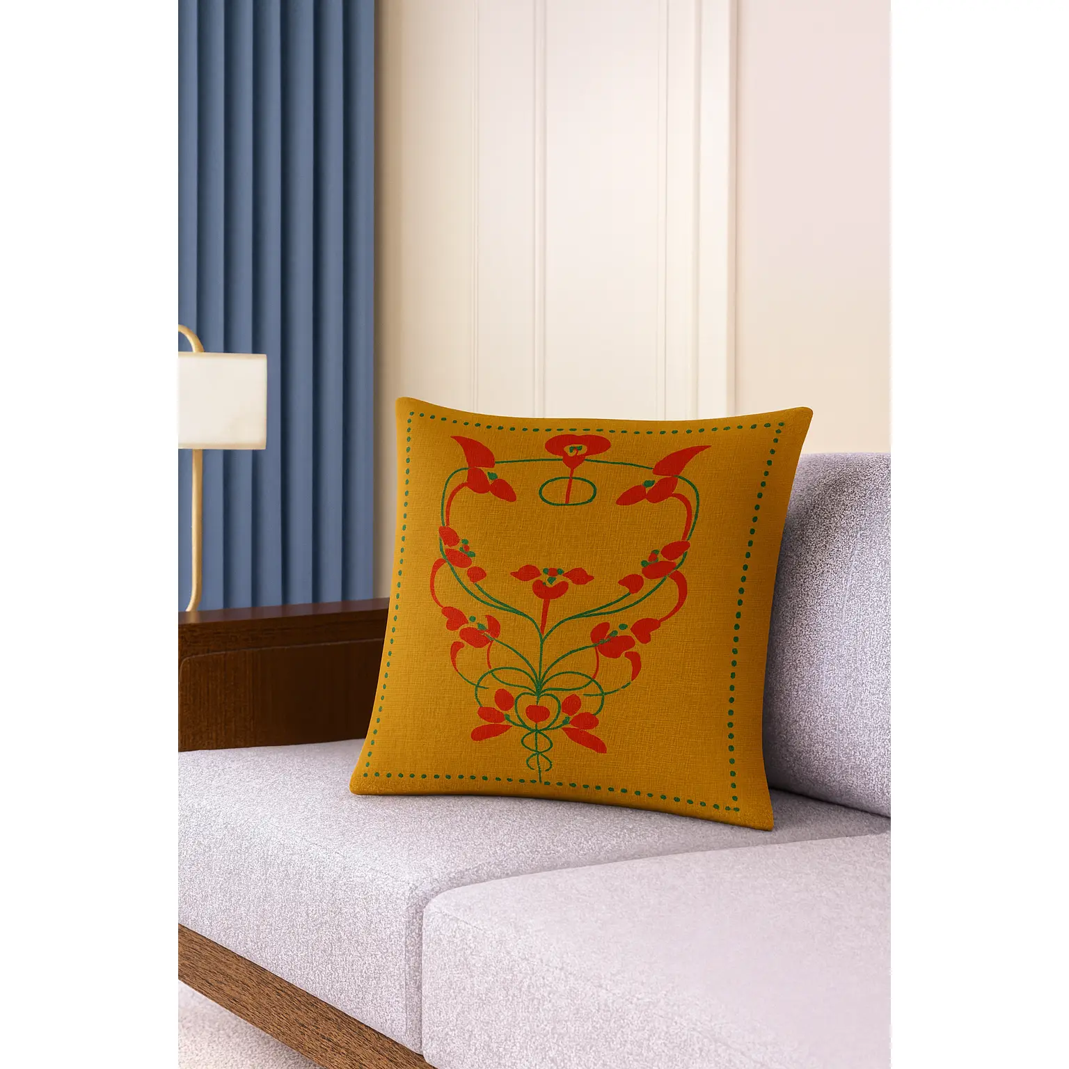 1920s Arts & Crafts Exquisite Luxury Sofa Cushions - Couch Cushions, Home Decorative Accents, Sofa Decor Pieces, Home Decorative Cushion