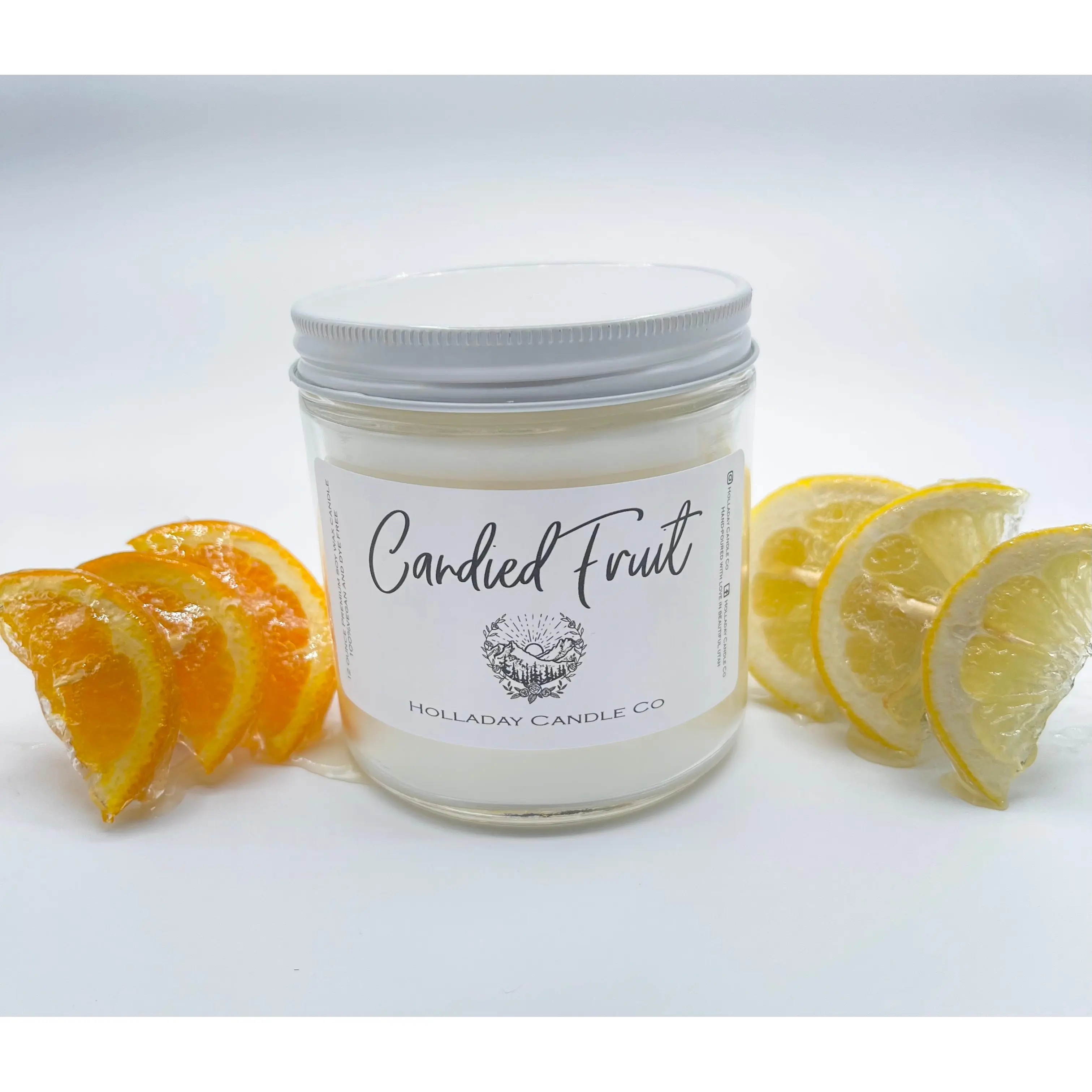 Candied Fruit Candle
