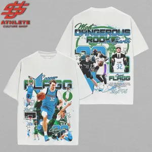 [LEO] Cooper Flagg 'Most Dangerous' For MFFLs High-Quality 100% Cotton T-Shirt (Made In US), Mavs Fan For Life Hooper Shirt, Mavs Basketball Fan Game Day Outfits, Gift For Basketball Youth & Adult Fans.