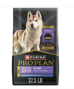 Purina Pro Plan High Protein Dog Food, Small Bites, SPORT 27/17 Lamb and Rice Formula - 37.5 lb. Bag