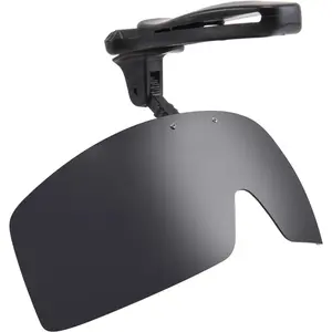 Adjustable Polarized Brim Clip Sunglasses Sports Glasses for Fishing Cycling Hiking Golf