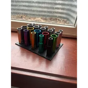 3/8 Inch Deep And Shallow Socket Holder For Tool Box
