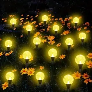 Solar Outdoor Bubbles Lawn Lamp String  with 8 Modes 10/20/40 Bubble Ball Ground Lights Waterproof Leds for Garden Yard Party  Pat