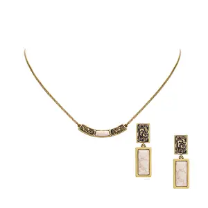 Wrangler Western 2PCS Set Necklace and Earrings for Women