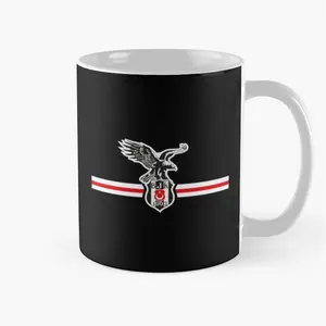 Besiktas Istanbul 1903 Mug: Turkish Soccer Ceramic Coffee Cup for BJK Fans - Super Lig Football Heat Resistant Mug