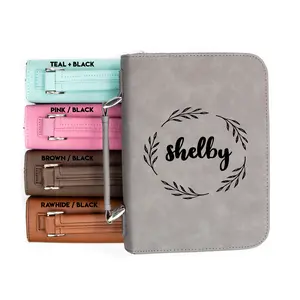 Personalized Wreath Bible Book Cover