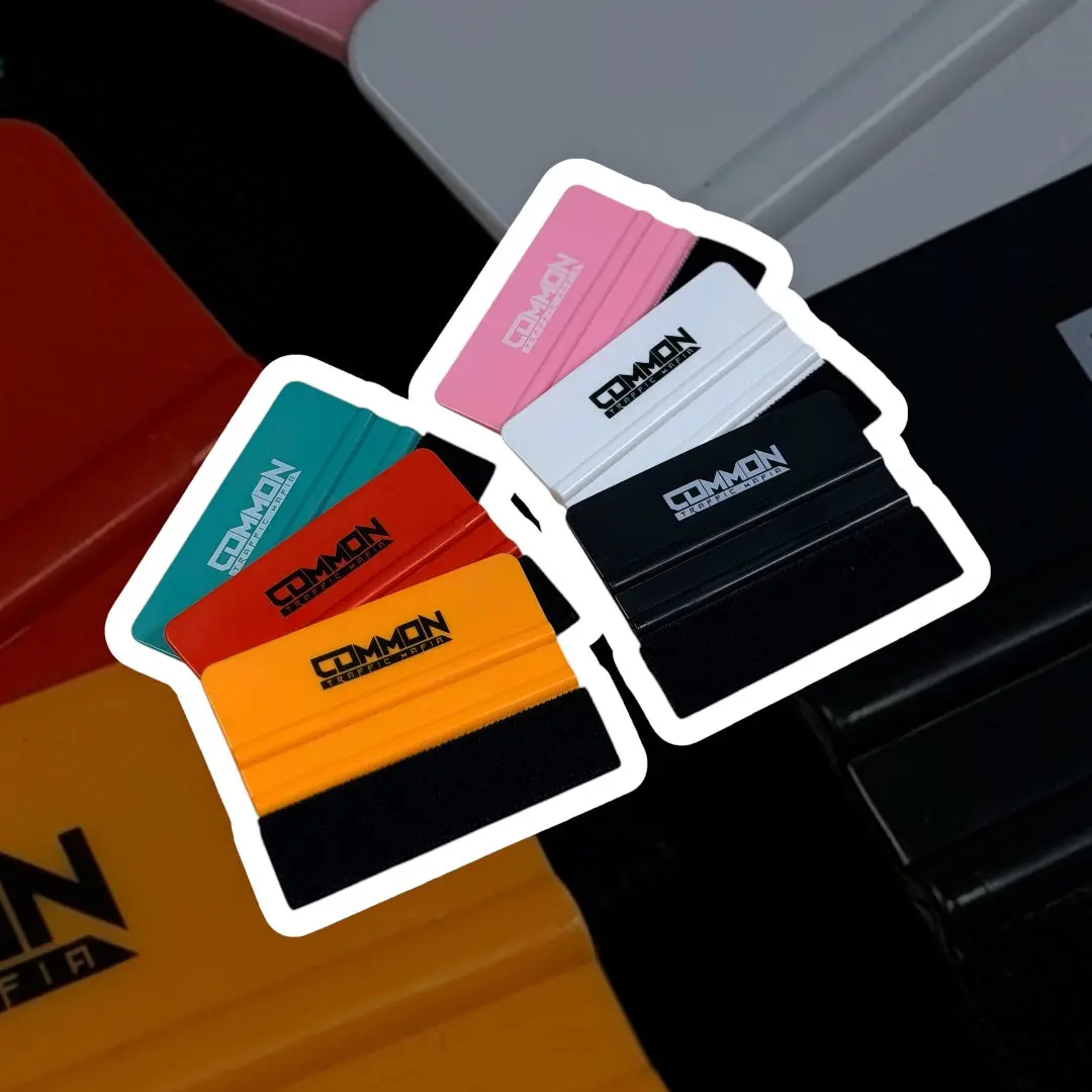 “Common Traffic Mafia” Vinyl Applicator Squeegee - Felt Edge “Common Traffic Mafia” Vinyl Applicator Squeegee - Felt Edge