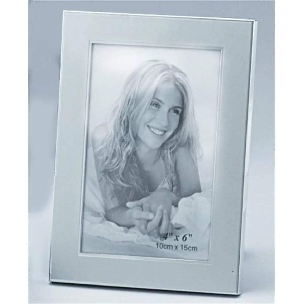 Jiallo 63348 Aluminum Matte Finish Classic Single 8x10 in. Jolene Photo Frame - Hanging Wall Mount Room Decor for Home, Office Use, Wall Mounting