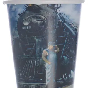 Whistle Stop Train Party  9-oz Paper Cups (8 ct)