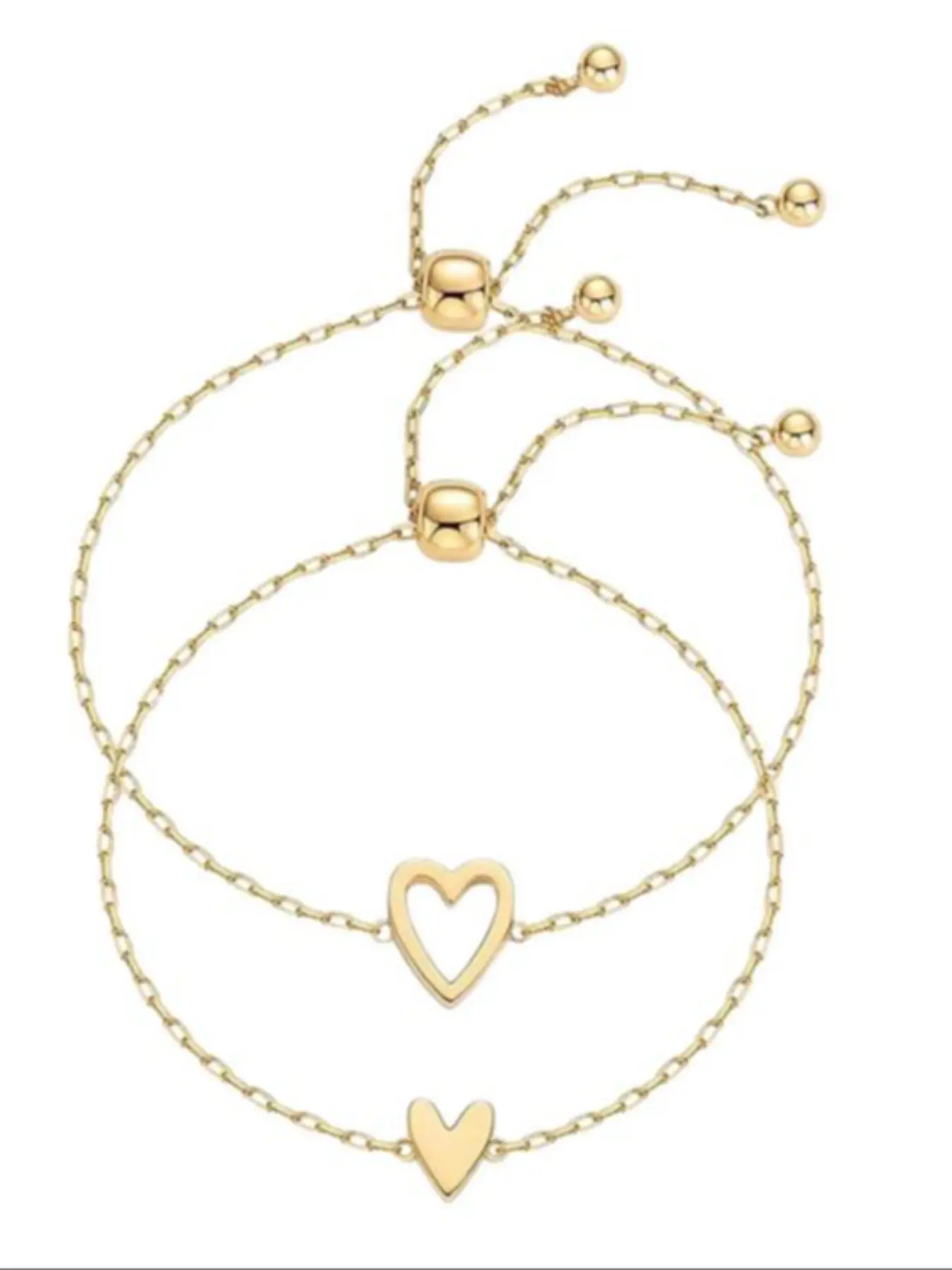 Matching Heart Bracelets Jewelry for Women – Heart Charm and BFF Friendship Styles, Heart Shaped Bracelet