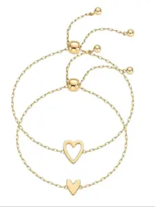 Matching Heart Bracelets for Women – Heart Charm and BFF Friendship Styles, Heart Shaped Bracelet