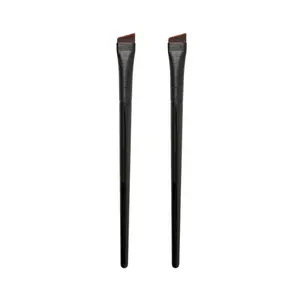 2pcs Wild Blade Eyebrow Brush Set, Precision Brow & Eye Liner Brushes, Soft Cosmetic Brushes, Makeup Tools for Flawless Application, Essential Beauty Accessories